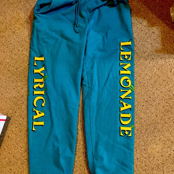 Green Lyrical Lemonade Sweatpants (winter collection) - Picture 1 of 5